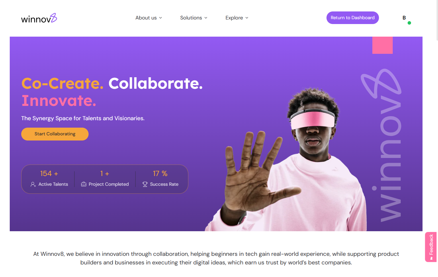 Web Design project by YB